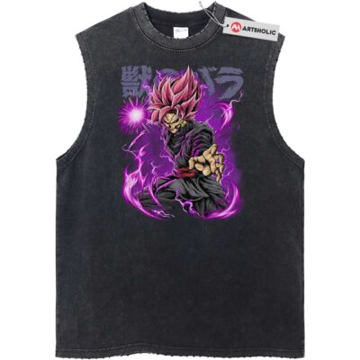 Goku Black Tank Top, Dragon Ball Z Tank Top, Anime Tank Top, Vintage Tank Top