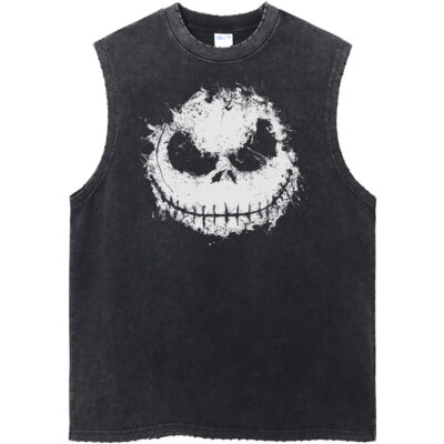 Jack Skellington The Nightmare Before Christmas Animated Streetwear Vintage Unisex Tank Top