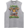 Garfield Cat Animated Vintage Unisex Tank Top