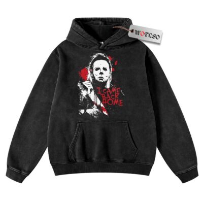 Michael Myers Hoodie, Halloween Hoodie, Horror Hoodie, Vintage Hoodie, Horror Movie Hoodie