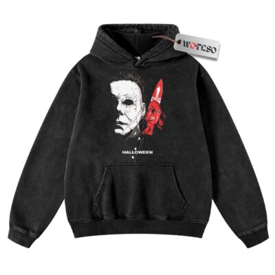 Michael Myers Hoodie, Halloween Hoodie, Horror Hoodie, Vintage Hoodie, Horror Movie Hoodie