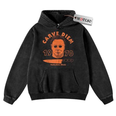 Michael Myers Hoodie, Halloween Hoodie, Horror Hoodie, Vintage Hoodie, Horror Movie Hoodie