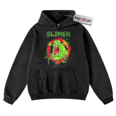 Slimer Hoodie, Ghostbusters Hoodie, Horror Hoodie, Vintage Hoodie, Horror Movie Hoodie