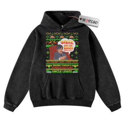 Clark Griswold Hoodie, National Lampoon's Vacation Hoodie, Christmas Hoodie, Vintage Hoodie, Christmas Movie Christmas Hoodie