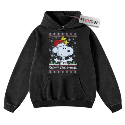 Snoopy Hoodie, Peanuts Hoodie, Christmas Hoodie, Vintage Hoodie, Christmas Movie Christmas Hoodie