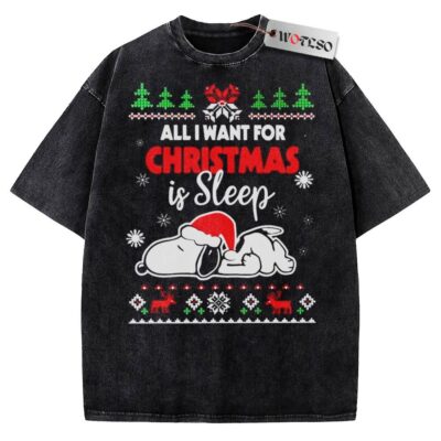 Snoopy Vintage Tee, Peanuts Vintage Tee, Christmas Vintage Tee, Vintage Vintage Tee, Christmas Movie Christmas Vintage Tee