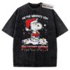 Snoopy Vintage Tee, Peanuts Vintage Tee, Christmas Vintage Tee, Vintage Vintage Tee, Christmas Movie Christmas Vintage Tee