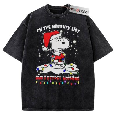 Snoopy Vintage Tee, Peanuts Vintage Tee, Christmas Vintage Tee, Vintage Vintage Tee, Christmas Movie Christmas Vintage Tee