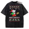 Snoopy Vintage Tee, Peanuts Vintage Tee, Christmas Vintage Tee, Vintage Vintage Tee, Christmas Movie Christmas Vintage Tee