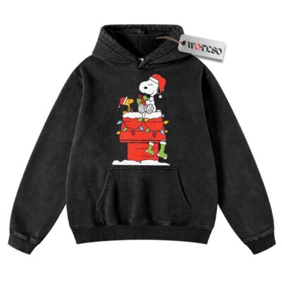 Snoopy Hoodie, Peanuts Hoodie, Christmas Hoodie, Vintage Hoodie, Christmas Movie Christmas Hoodie