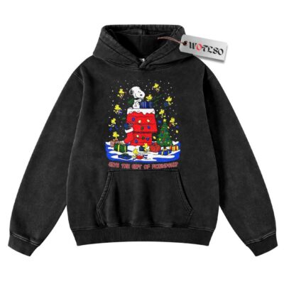 Snoopy Hoodie, Peanuts Hoodie, Christmas Hoodie, Vintage Hoodie, Christmas Movie Christmas Hoodie