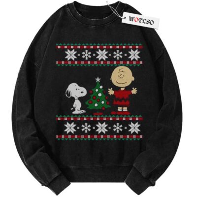 Snoopy Sweater, Peanuts Sweater, Christmas Sweater, Vintage Sweater, Christmas Movie Christmas Sweater