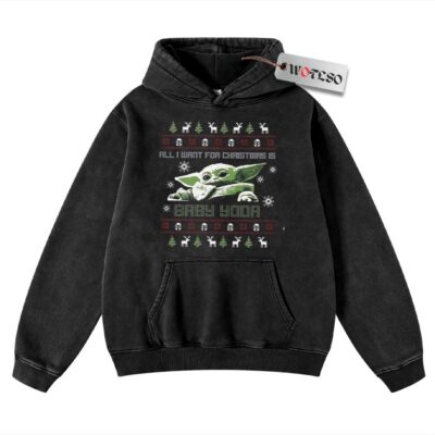 Hoodie, Star Wars Hoodie, Christmas Hoodie, Vintage Hoodie, Christmas Movie Christmas Hoodie