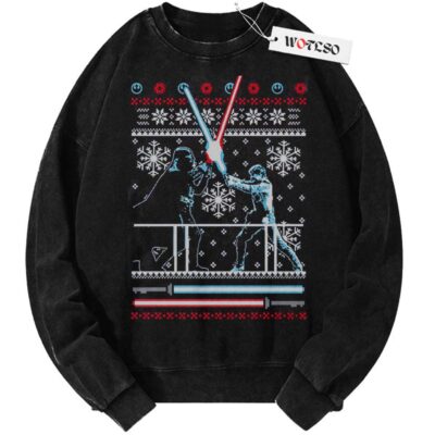 Sweater, Star Wars Sweater, Christmas Sweater, Vintage Sweater, Christmas Movie Christmas Sweater