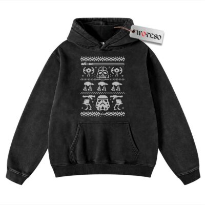 Hoodie, Star Wars Hoodie, Christmas Hoodie, Vintage Hoodie, Christmas Movie Christmas Hoodie