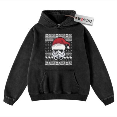 Hoodie, Star Wars Hoodie, Christmas Hoodie, Vintage Hoodie, Christmas Movie Christmas Hoodie