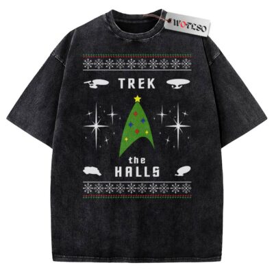 Vintage Tee, Star Trek Vintage Tee, Christmas Vintage Tee, Vintage Vintage Tee, Christmas Movie Christmas Vintage Tee