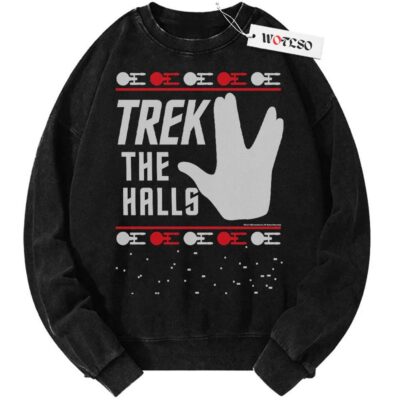 Sweater, Star Trek Sweater, Christmas Sweater, Vintage Sweater, Christmas Movie Christmas Sweater