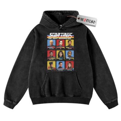 Hoodie, Star Trek Hoodie, Christmas Hoodie, Vintage Hoodie, Christmas Movie Christmas Hoodie