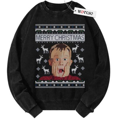 Kevin Sweater, Home Alone Sweater, Christmas Sweater, Vintage Sweater, Christmas Movie Christmas Sweater