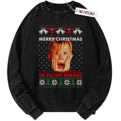 Kevin Sweater, Home Alone Sweater, Christmas Sweater, Vintage Sweater, Christmas Movie Christmas Sweater