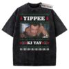 Yippee Ki‐Yay Vintage Tee, Die Hard Vintage Tee, Christmas Vintage Tee, Vintage Vintage Tee, Christmas Movie Christmas Vintage Tee