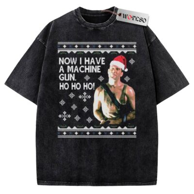 Yippee Ki‐Yay Vintage Tee, Die Hard Vintage Tee, Christmas Vintage Tee, Vintage Vintage Tee, Christmas Movie Christmas Vintage Tee