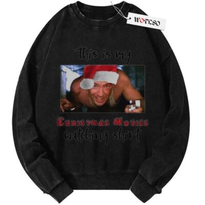 Yippee Ki‐Yay Sweater, Die Hard Sweater, Christmas Sweater, Vintage Sweater, Christmas Movie Christmas Sweater