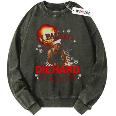 Yippee Ki‐Yay Sweater, Die Hard Sweater, Christmas Sweater, Vintage Sweater, Christmas Movie Christmas Sweater