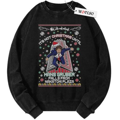 Yippee Ki‐Yay Sweater, Die Hard Sweater, Christmas Sweater, Vintage Sweater, Christmas Movie Christmas Sweater