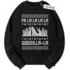 Sweater, Godzilla Sweater, Christmas Sweater, Vintage Sweater, Christmas Movie Christmas Sweater