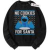 Cookie Monster Sweater, Sesame Street Sweater, Christmas Sweater, Vintage Sweater, Christmas Movie Christmas Sweater