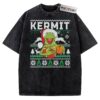 Kermit the Frog Vintage Tee, Sesame Street Vintage Tee, Christmas Vintage Tee, Vintage Vintage Tee, Christmas Movie Christmas Vintage Tee