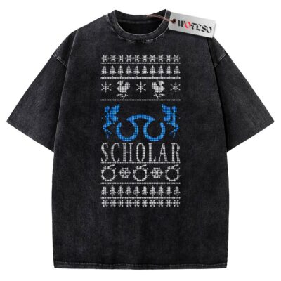 Final Fantasy – Final Fantasy XIV Scholar Ugly Christmas Vintage Tee