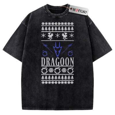 Final Fantasy – Final Fantasy XIV Dragoon Ugly Christmas Vintage Tee