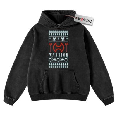 Final Fantasy XIV Warrior Ugly Christmas Hoodie