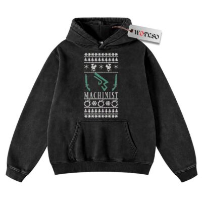 Final Fantasy XIV Machinist Ugly Christmas Hoodie