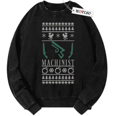 Final Fantasy XIV Machinist Ugly Christmas Sweater