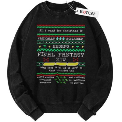 Final Fantasy XIV Ugly Christmas Sweater