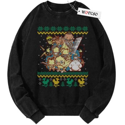 Final Fantasy Sweatshirt, Christmas Shirt