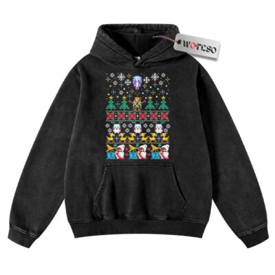 Final Fantasy XIV Ugly Christmas Hoodie