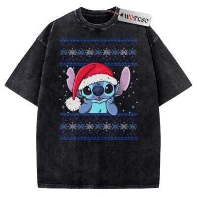 Vintage Tee, Lilo and Stitch Vintage Tee, Christmas Vintage Tee, Vintage Vintage Tee, Christmas Movie Christmas Vintage Tee