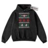 Hoodie, Deadpool Hoodie, Christmas Hoodie, Vintage Hoodie, Christmas Movie Christmas Hoodie