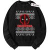 Sweater, Deadpool Sweater, Christmas Sweater, Vintage Sweater, Christmas Movie Christmas Sweater