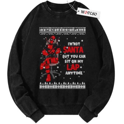 Sweater, Deadpool Sweater, Christmas Sweater, Vintage Sweater, Christmas Movie Christmas Sweater