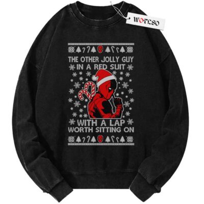 Sweater, Deadpool Sweater, Christmas Sweater, Vintage Sweater, Christmas Movie Christmas Sweater