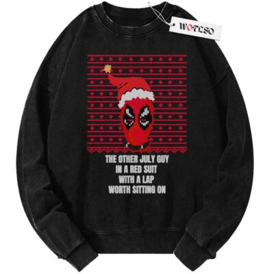 Sweater, Deadpool Sweater, Christmas Sweater, Vintage Sweater, Christmas Movie Christmas Sweater