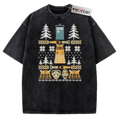 Vintage Tee, Doctor Who Vintage Tee, Christmas Vintage Tee, Vintage Vintage Tee, Christmas Movie Christmas Vintage Tee