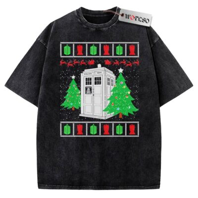 Vintage Tee, Doctor Who Vintage Tee, Christmas Vintage Tee, Vintage Vintage Tee, Christmas Movie Christmas Vintage Tee