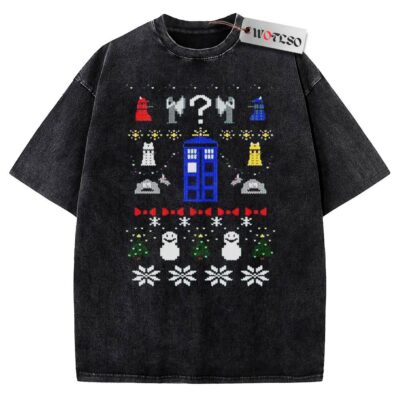 Vintage Tee, Doctor Who Vintage Tee, Christmas Vintage Tee, Vintage Vintage Tee, Christmas Movie Christmas Vintage Tee